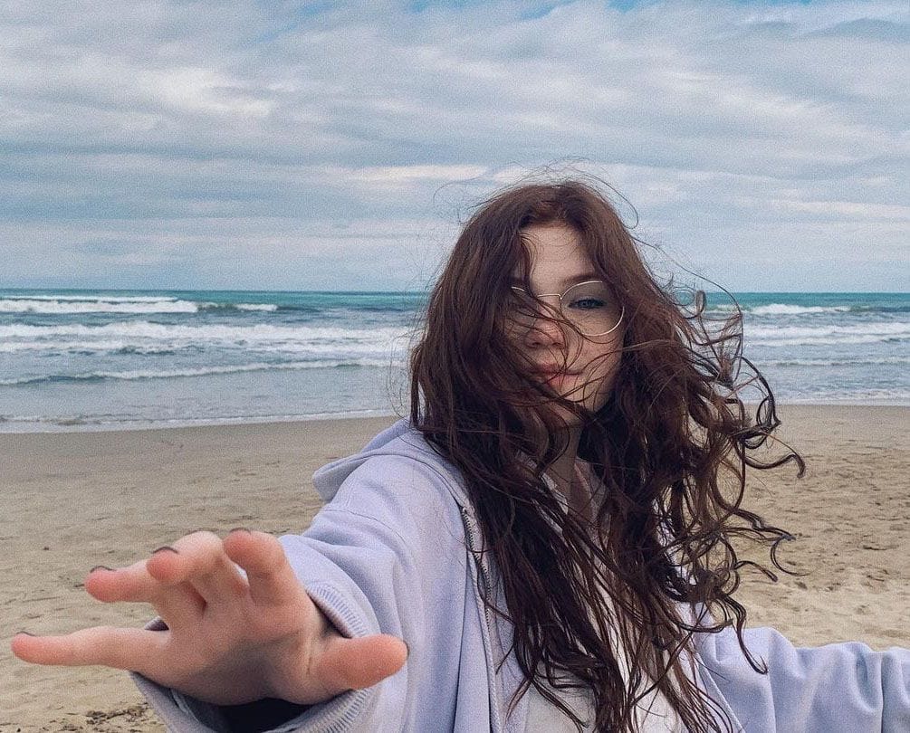 Голубая машина zhanulka