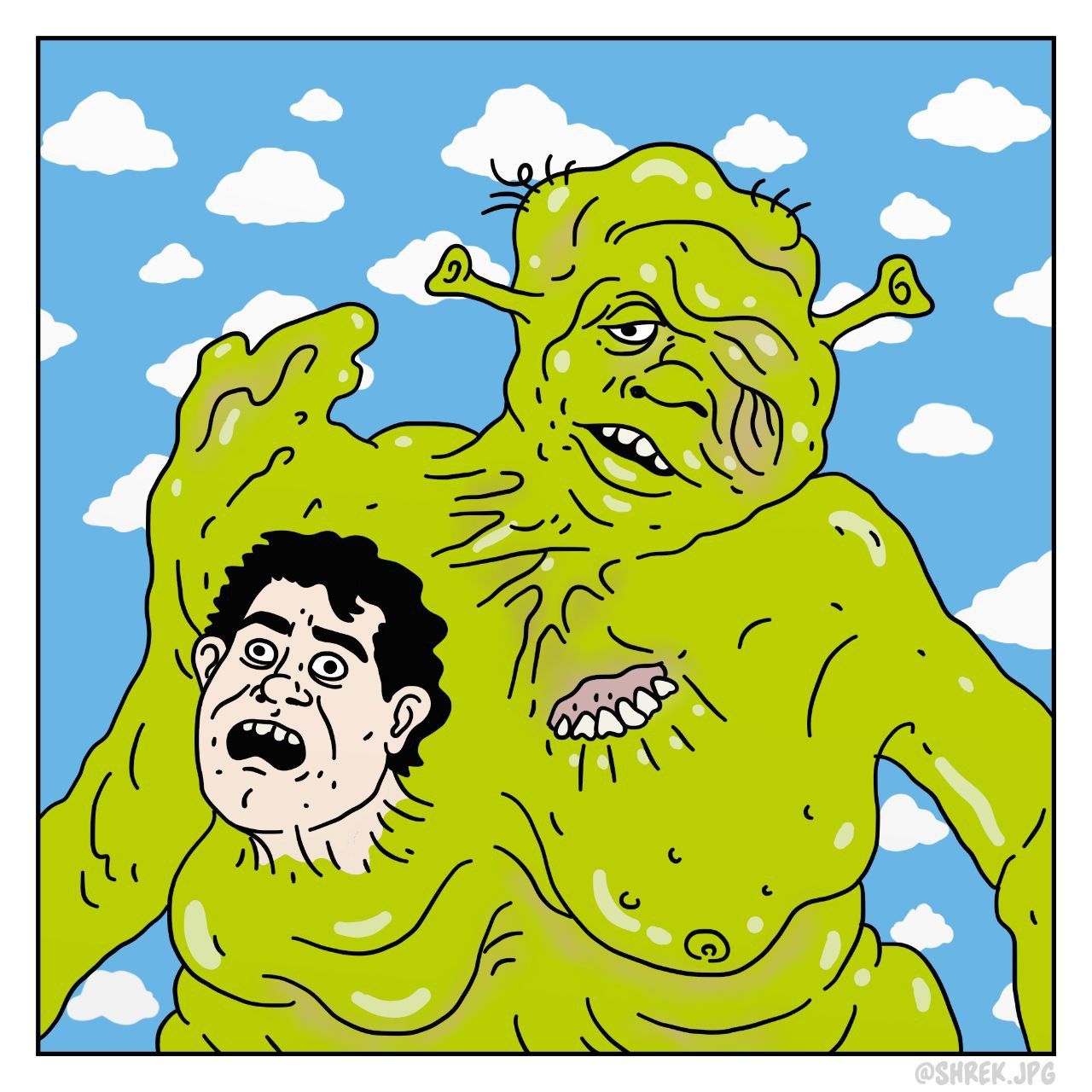 Арт дня. «Шректябрь» для тех, кто устал от «Инктября»