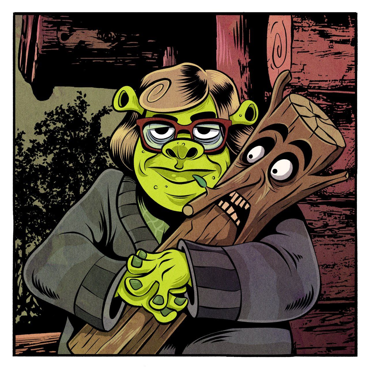 Арт дня. «Шректябрь» для тех, кто устал от «Инктября»