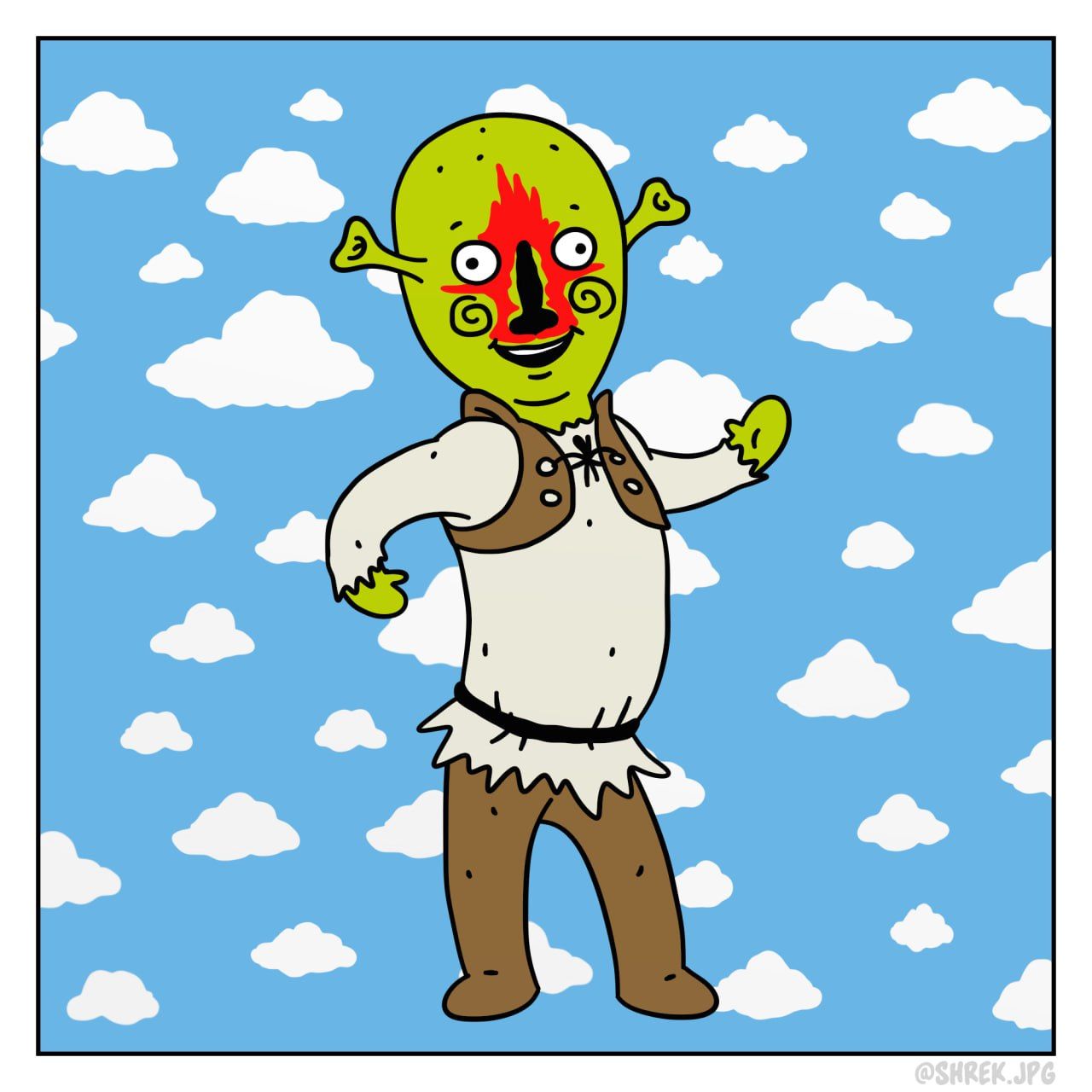 Арт дня. «Шректябрь» для тех, кто устал от «Инктября»