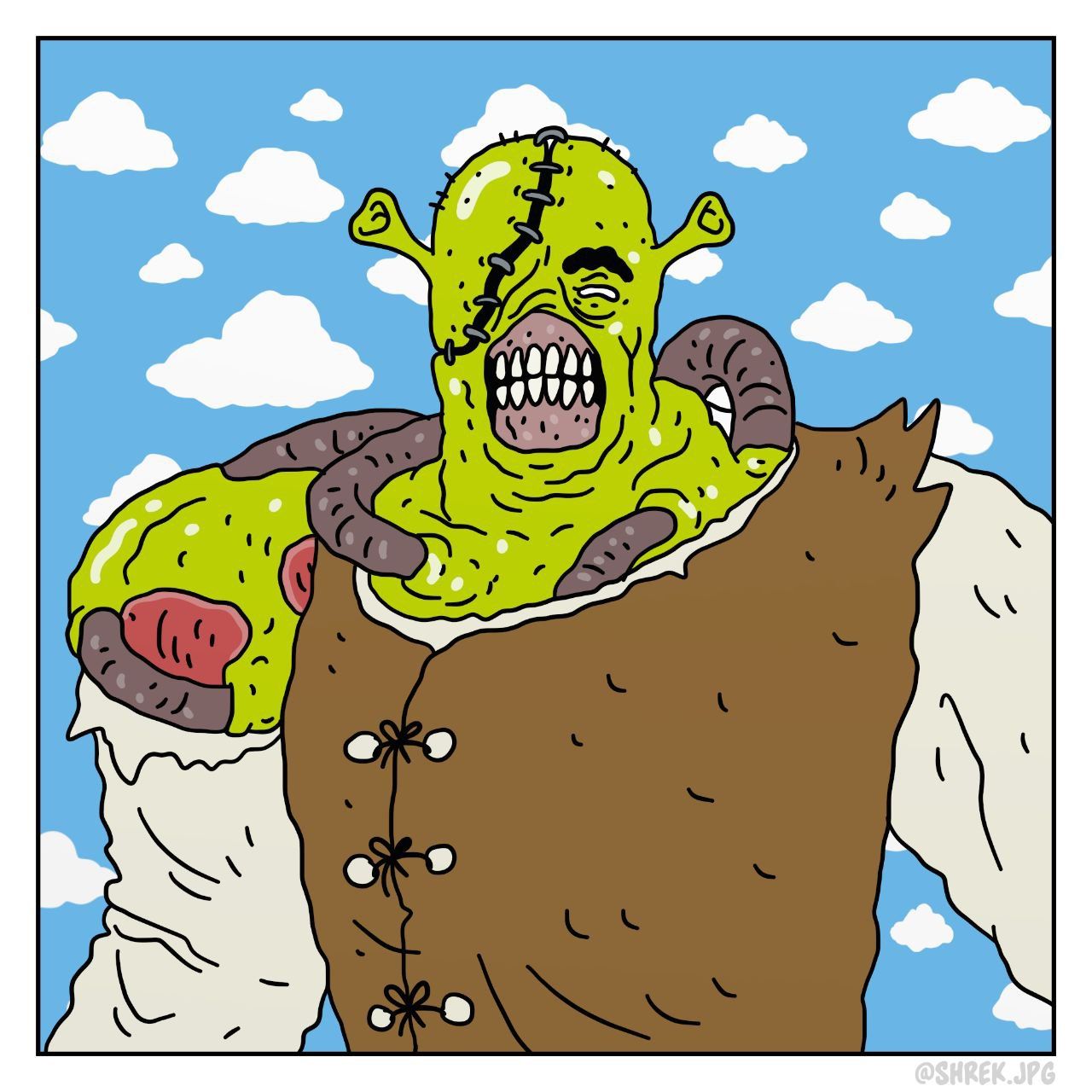 Арт дня. «Шректябрь» для тех, кто устал от «Инктября»