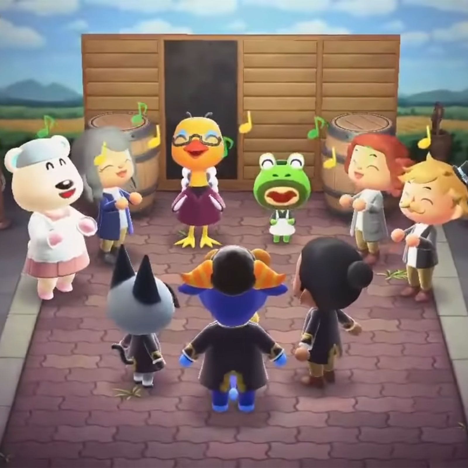 В Animal Crossing воссоздали первый акт мюзикла «Гамильтон»
