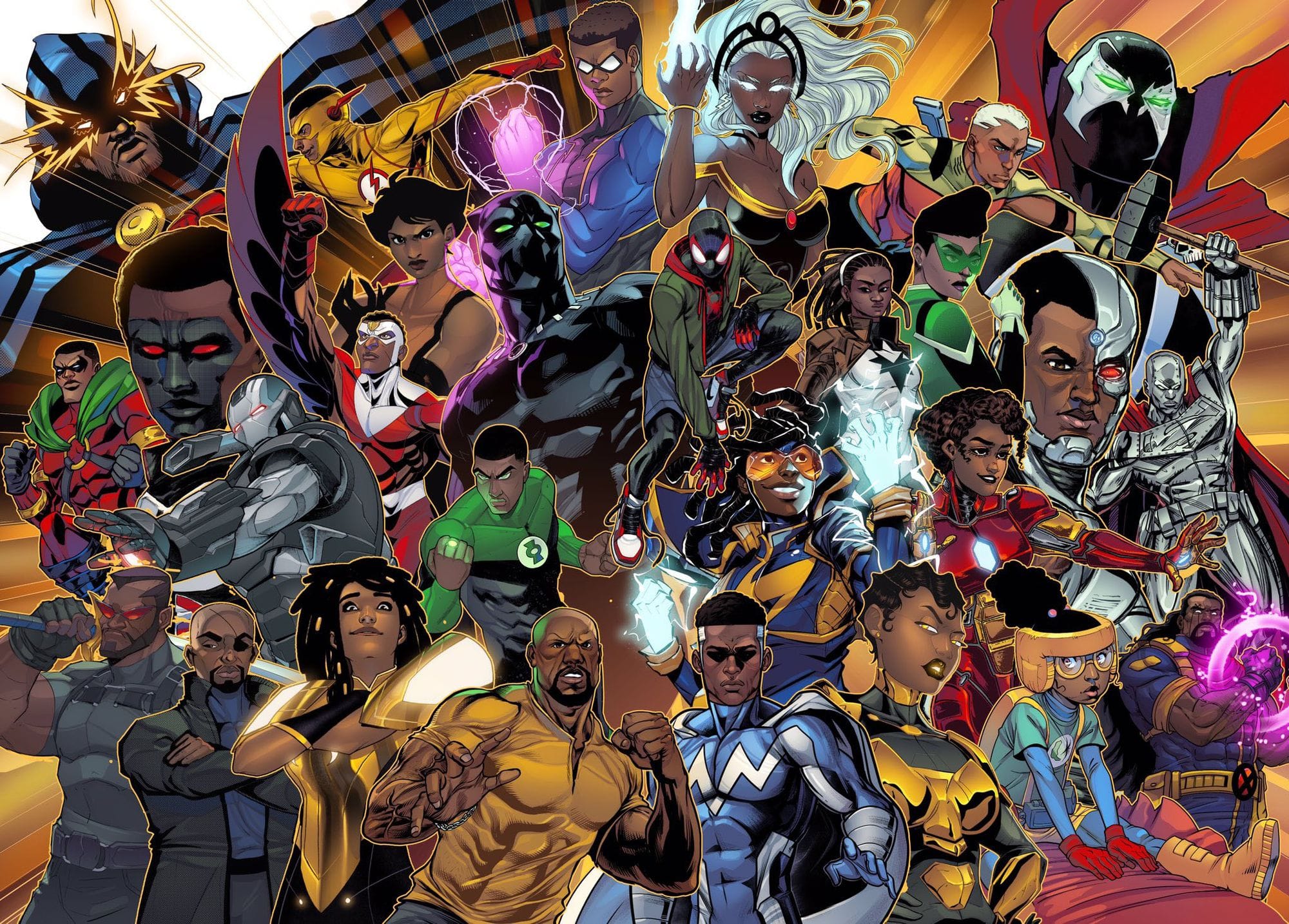 Твитотред: 28 супергероев в честь Black History Month