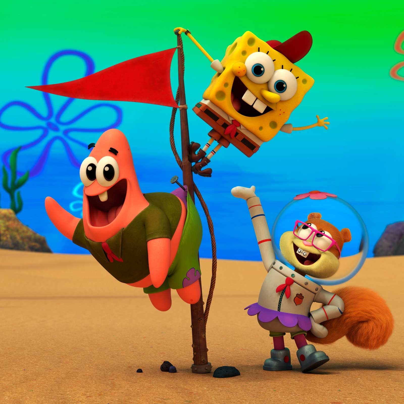 Каким получился Kamp Koral — новый мультсериал о детстве Спанч Боба