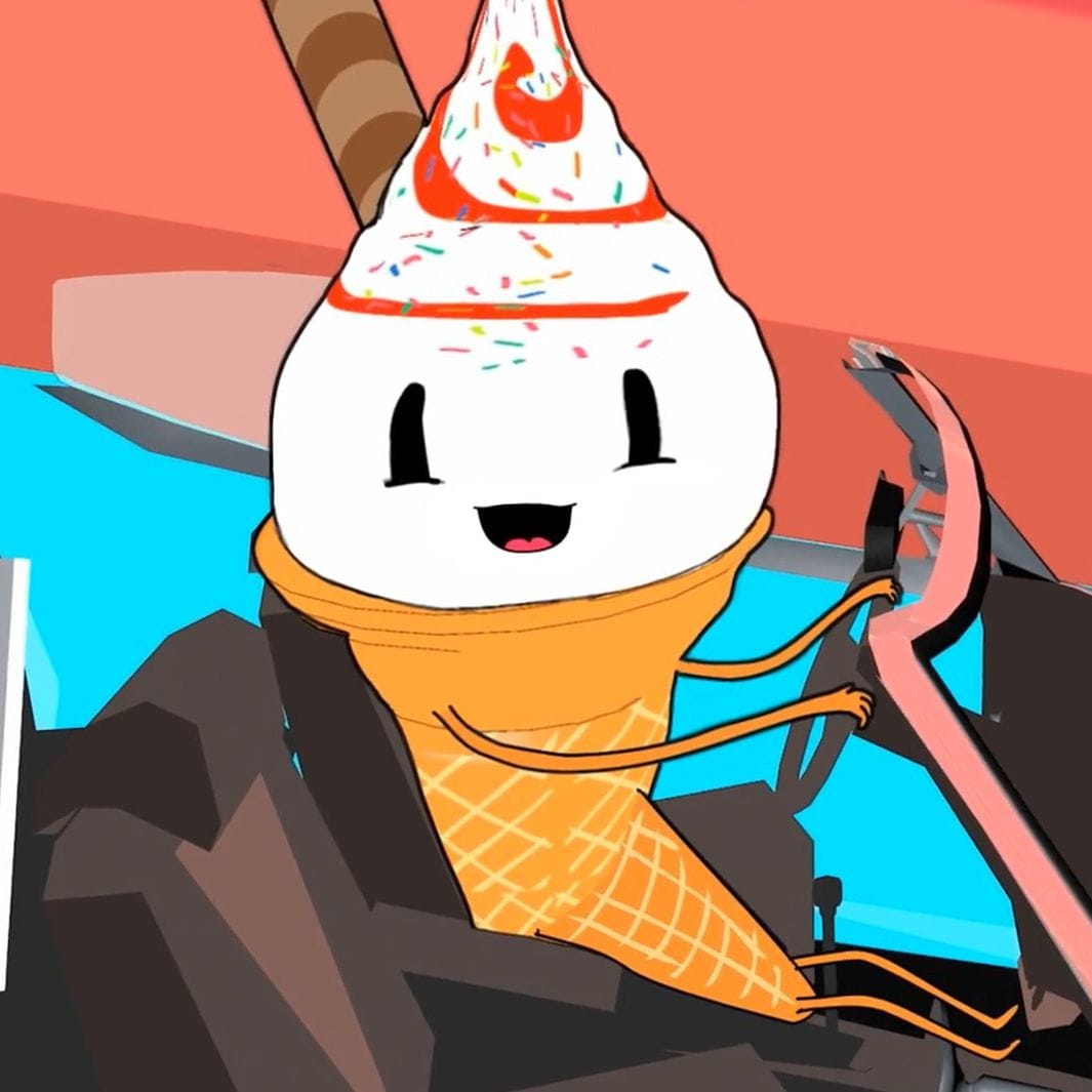 Анимация дня о мороженом