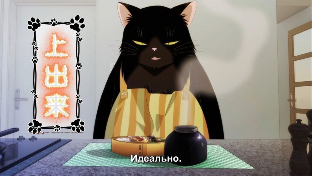 Сами с усами: смотрим аниме «Кот-домохозяин сегодня снова грустит ...