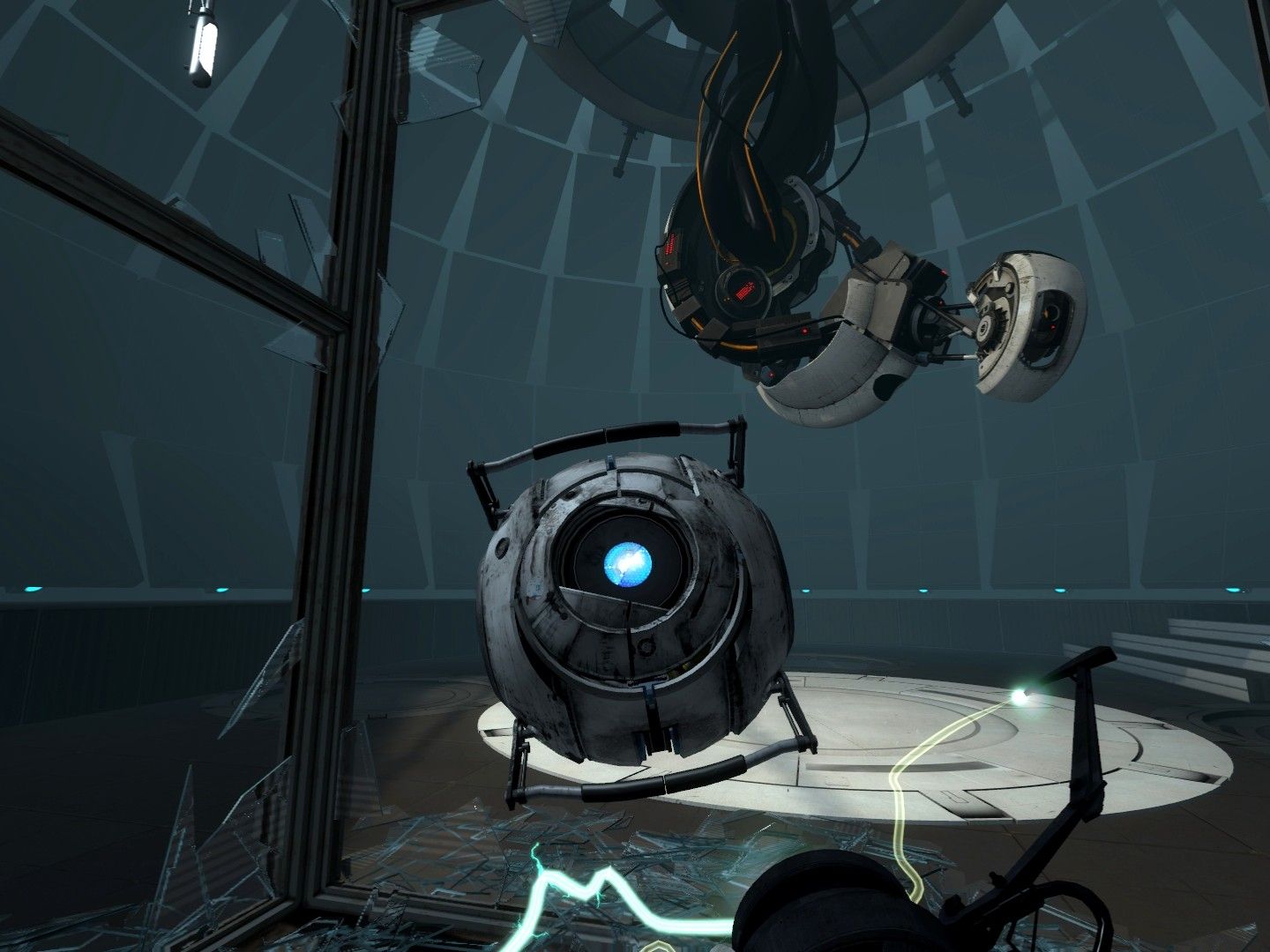 Portal 2 старые лаборатории. Portal 2 screenshots. Портал 2 уровень 20. Настольная турель из портал 2. Делать игры 360