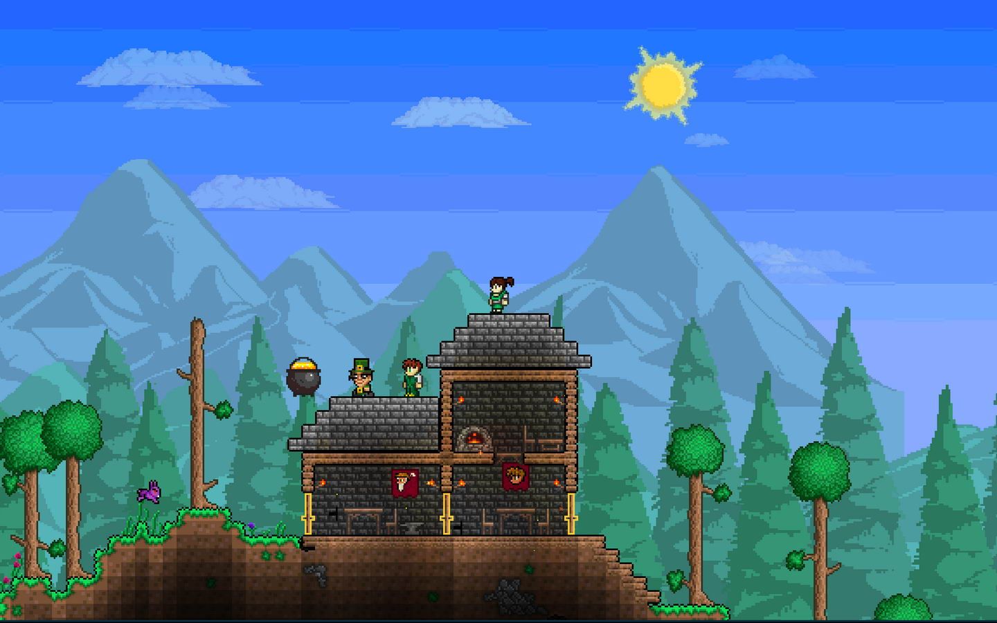 Terraria 3ds gameplay фото 15