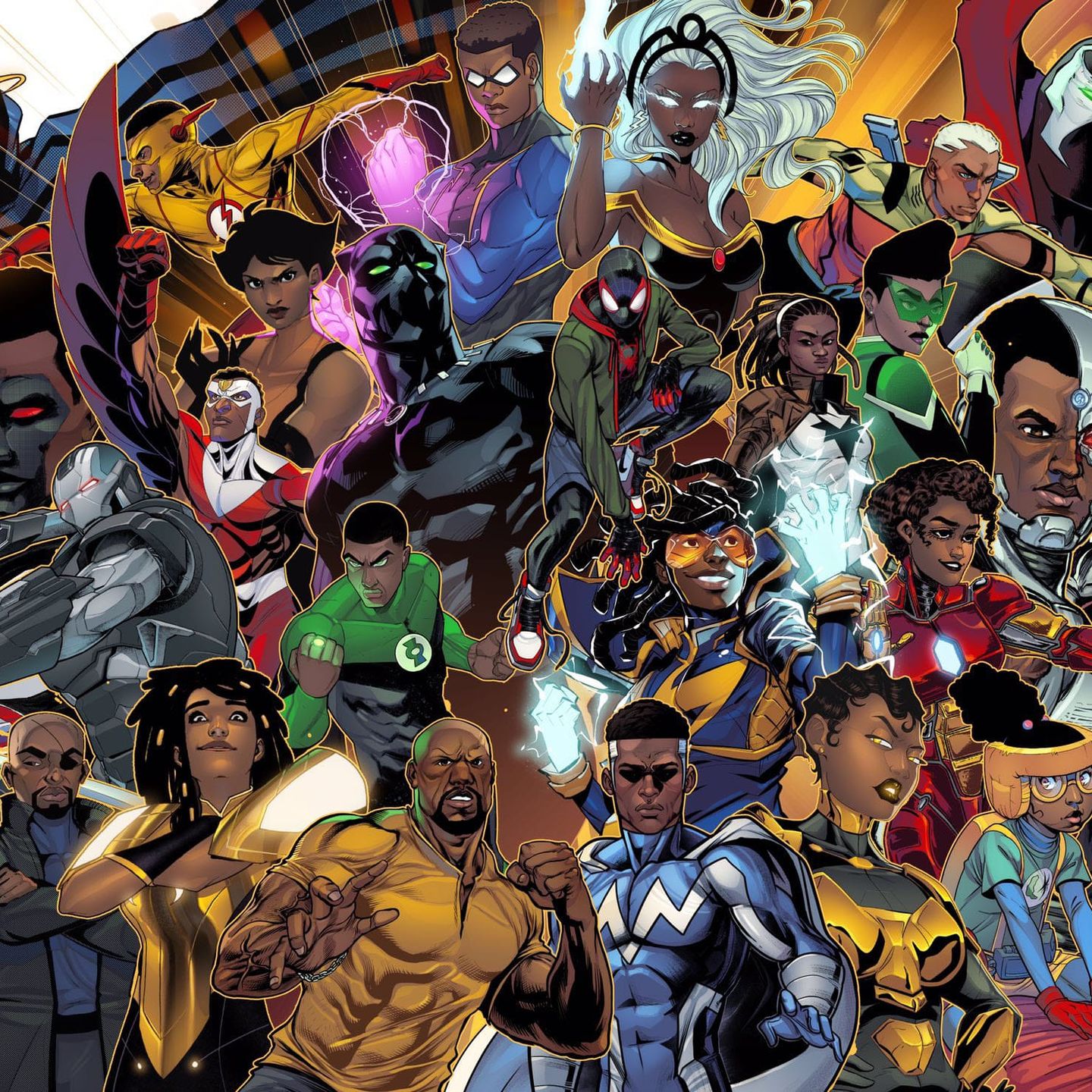 Твитотред: 28 супергероев в честь Black History Month
