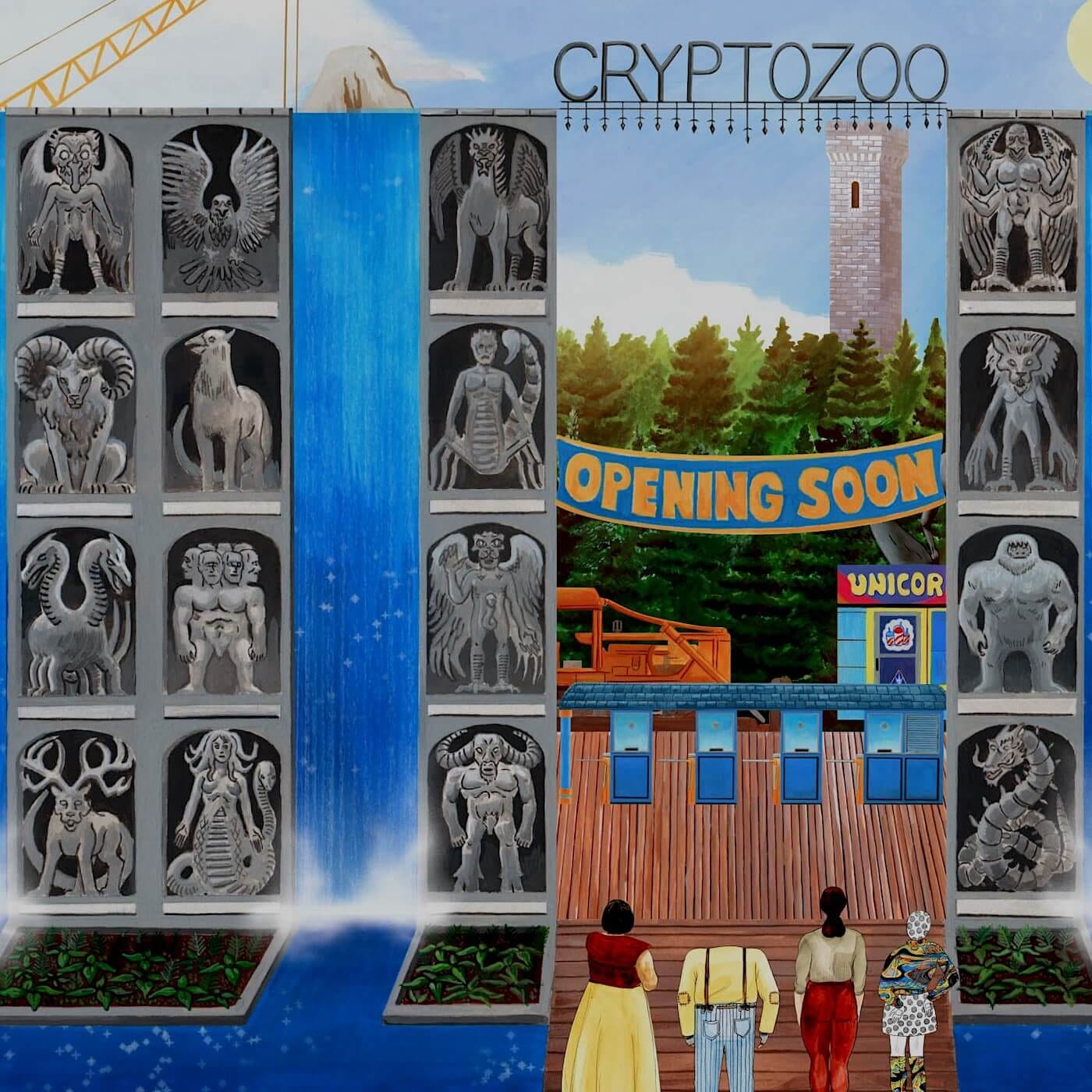 Мультфильм «Криптополис»: парк криптидского периода