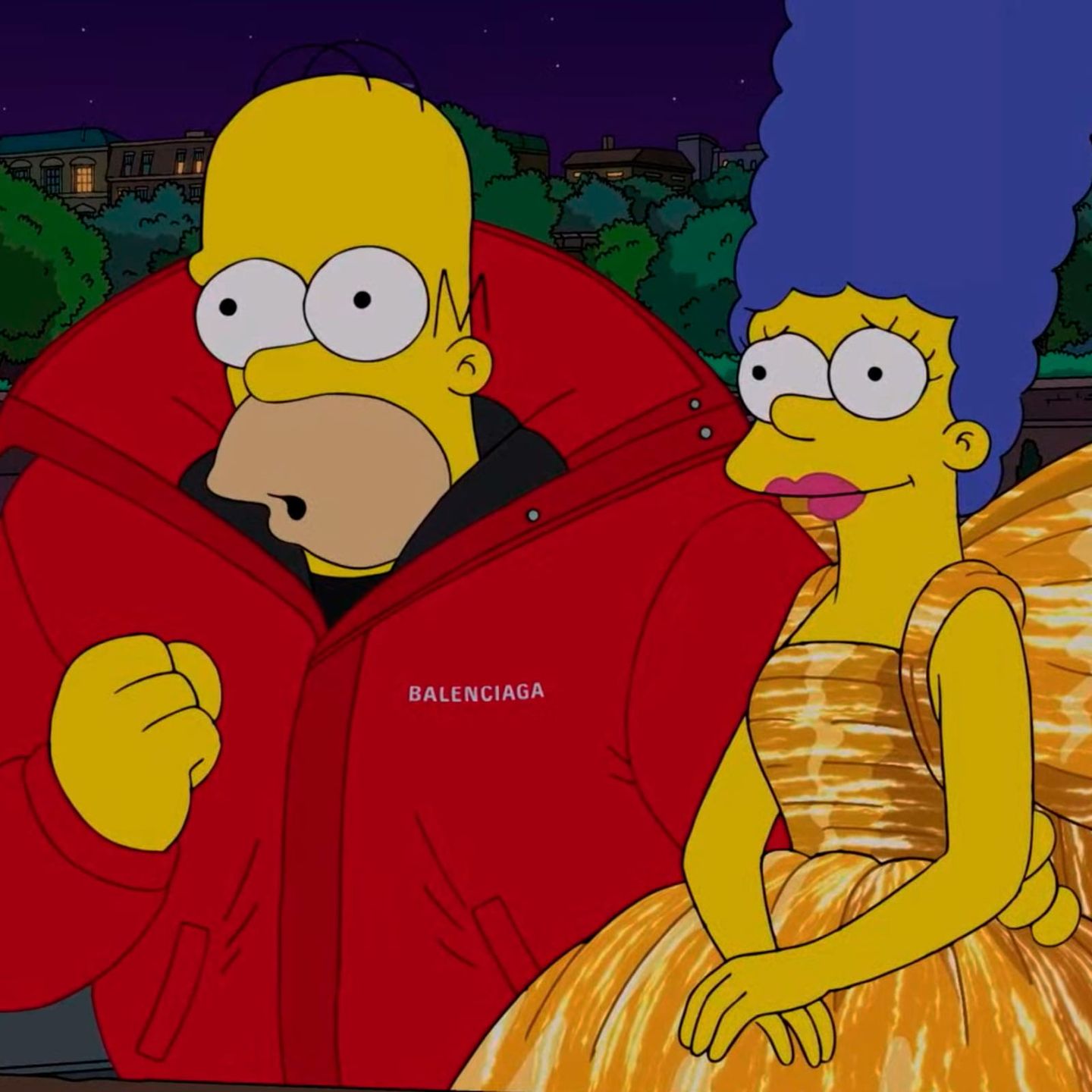 Новую коллекцию Balenciaga представили в спецэпизоде «Симпсонов»