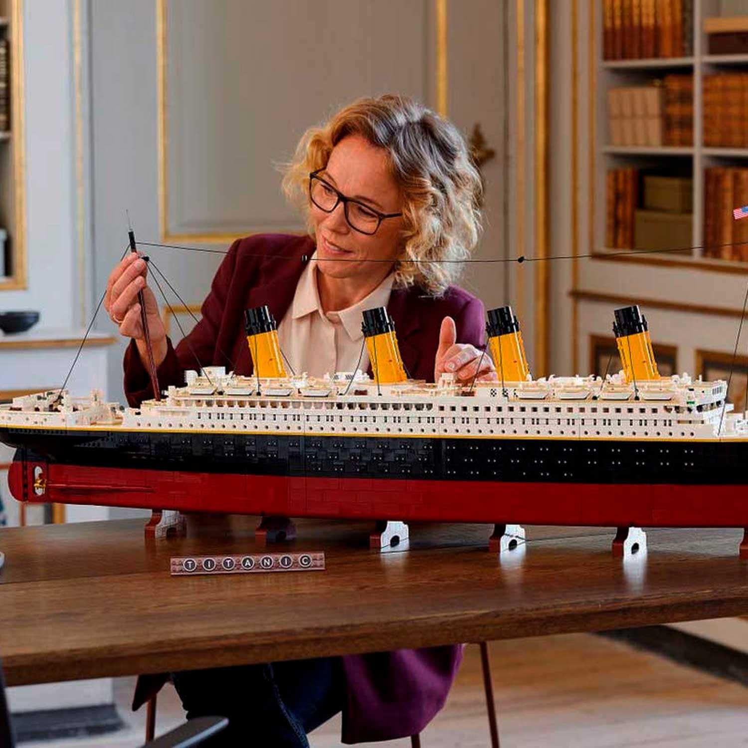 LEGO выпустит огромный набор «Титаник» из 9090 деталей