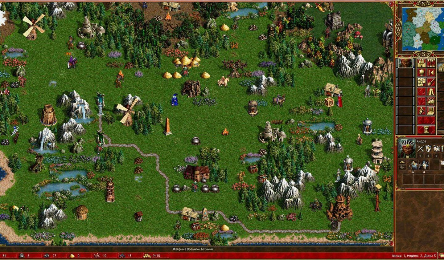 Картодел переносит кампании Warcraft III в «Героев меча и магии III»