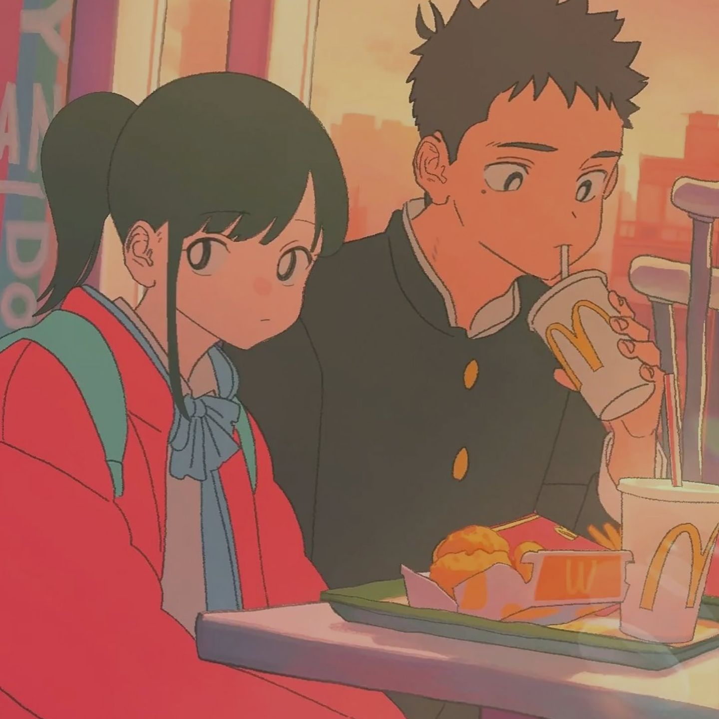 Японский «Макдональдс» выпустил последнюю рекламу из серии милых аниме-роликов