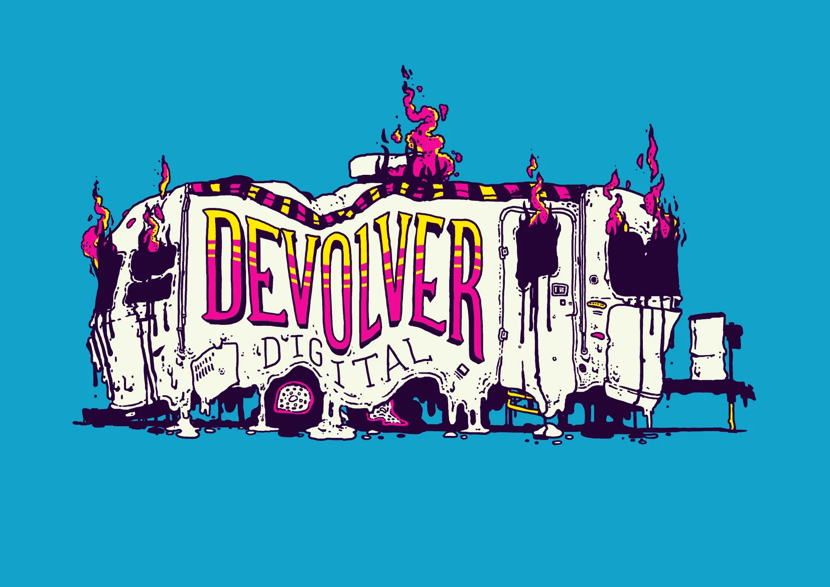 Devolver digital showcase 2024. Деволвер диджитал. Devolver игры. Логотип devolver Digital. Найджел Лоури devolver Digital.