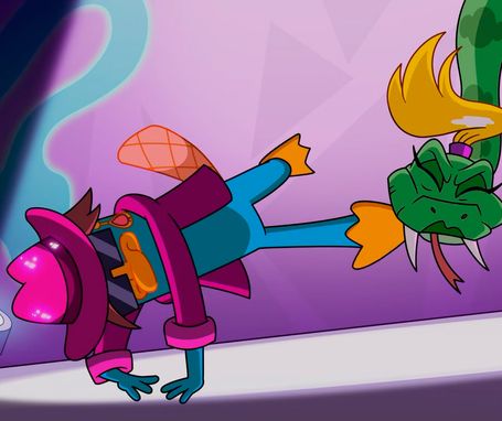 Анимация дня. А где Перри?